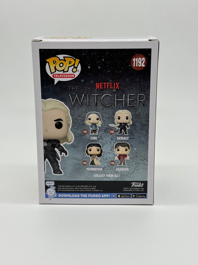 Funko Pop! Television "Geralt" Limited Chase Edition The Witcher Netflix #1192