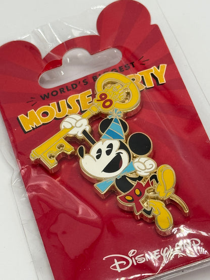 Disney Sammelpin "World's Biggest Mouse Party 90 Jahre" Trading Pin Disneyland Paris