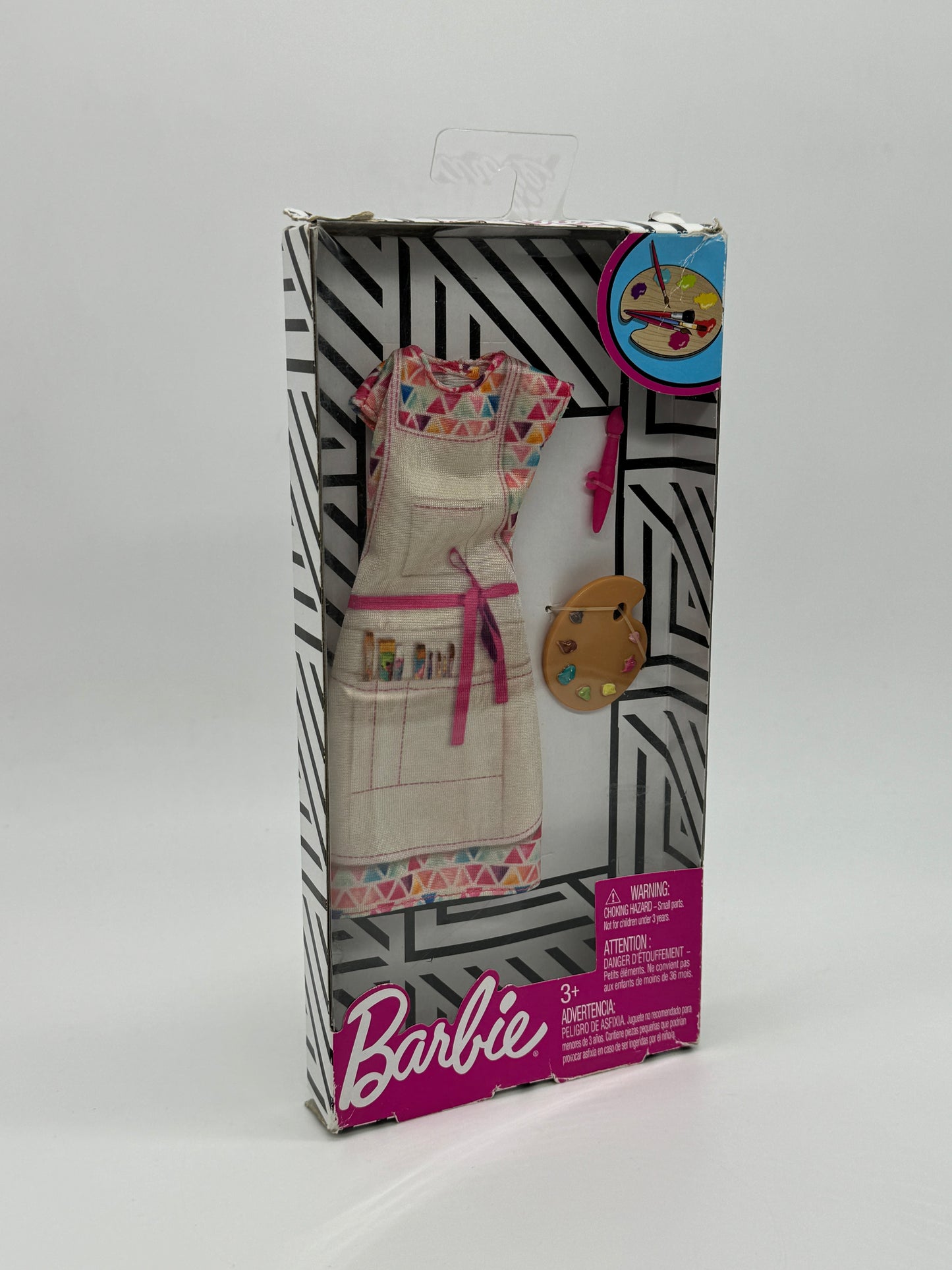 Barbie Fashions Zubehör "Karriere Malerin / Artist Kleid" mit Zubehör B-WARE (2018)