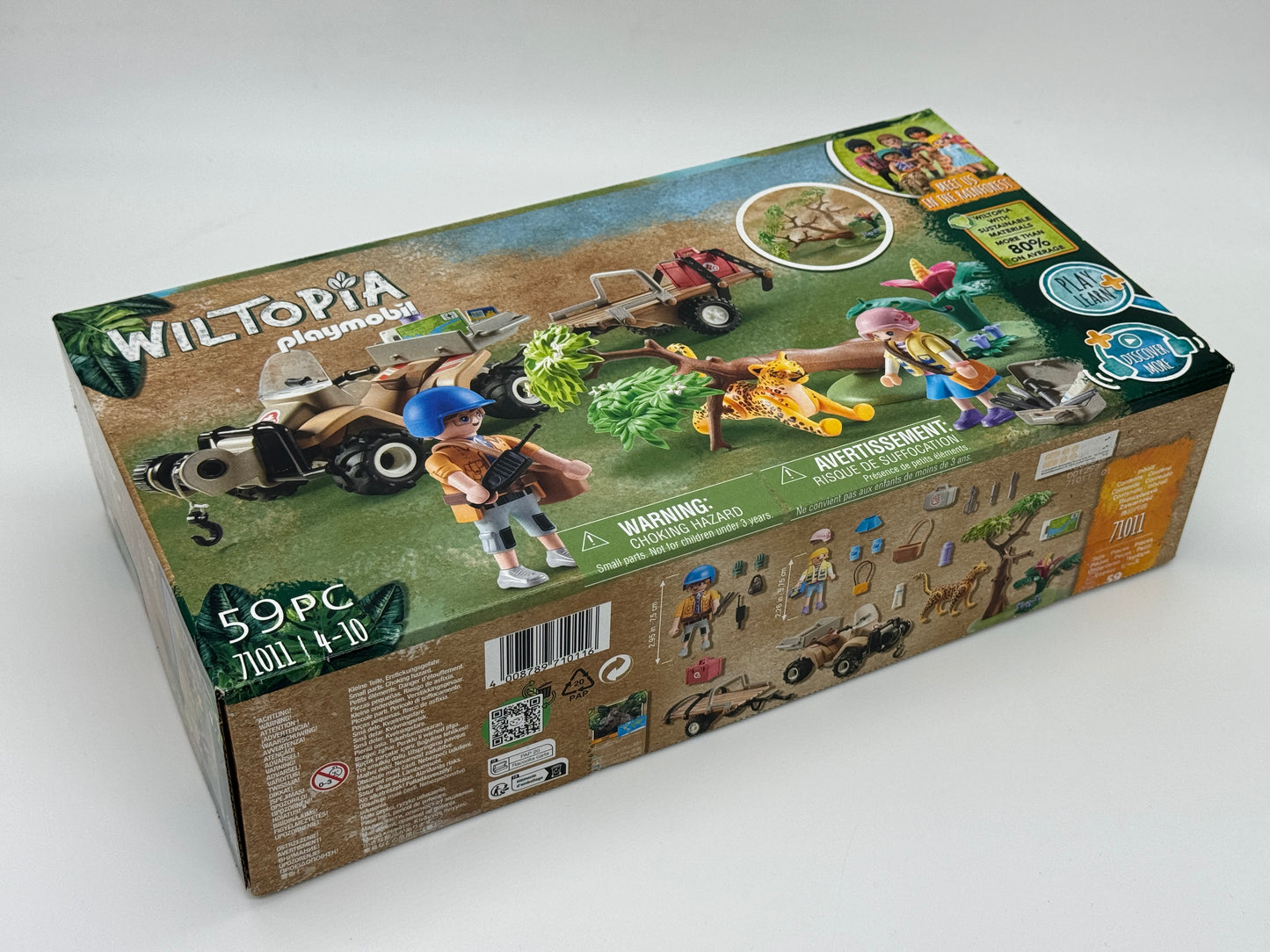 Playmobil "Tierrettungs-Quad" Wiltopia Spielset mit viel Zubehör 71011 (2022)