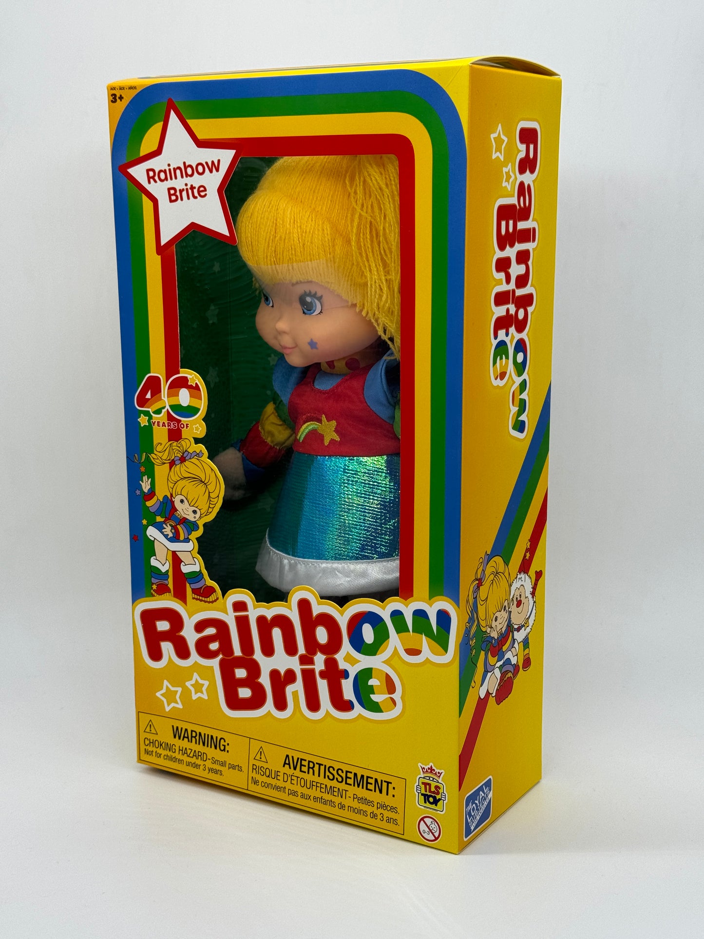 Rainbow Brite "Regina Regenbogen" 40 Jahre Anniversary Puppe US Import (2024)