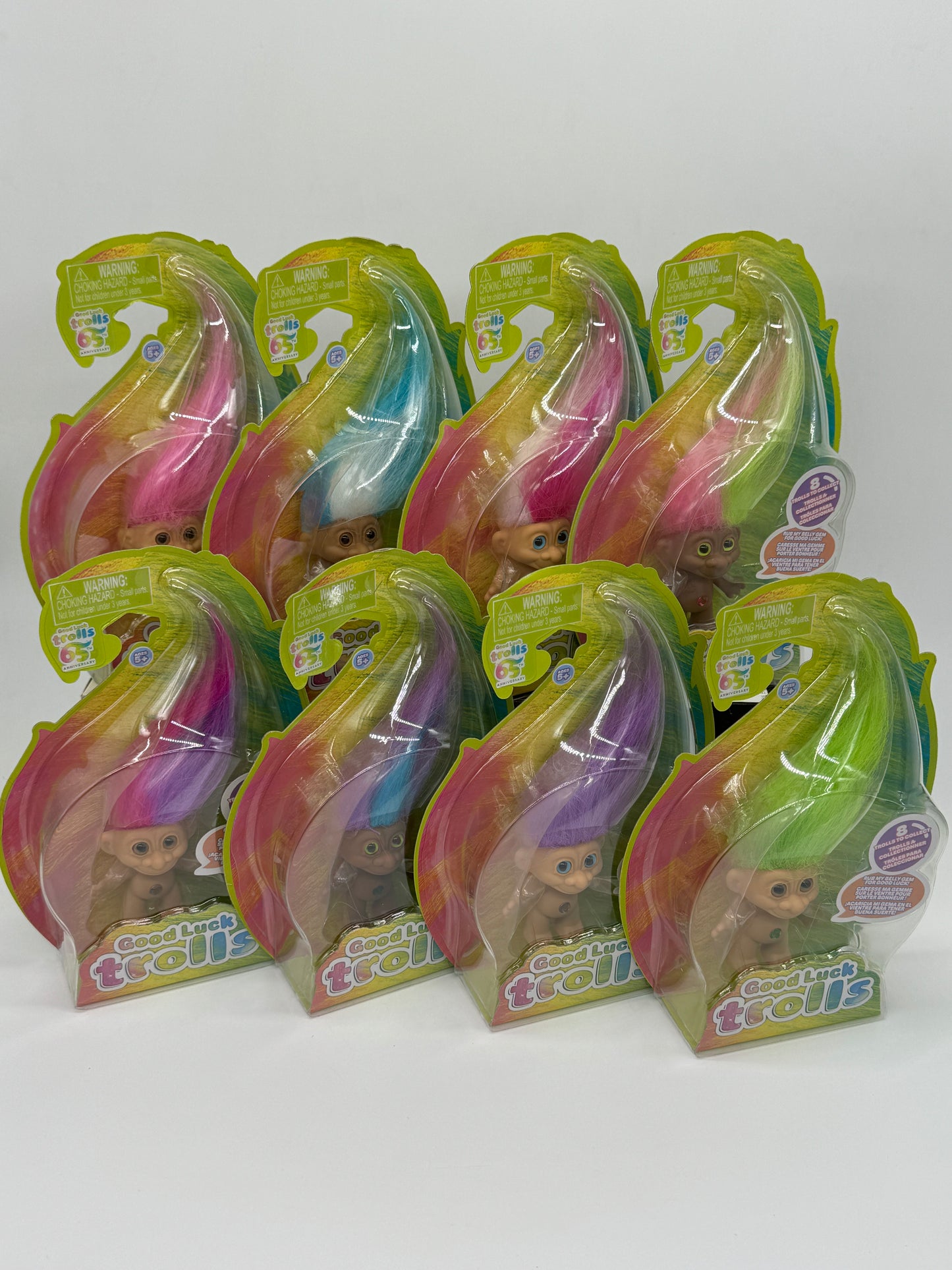 Zaubertrolle "65th Anniversary Retro Edition" Good Luck Trolls 80er Jahre Edition