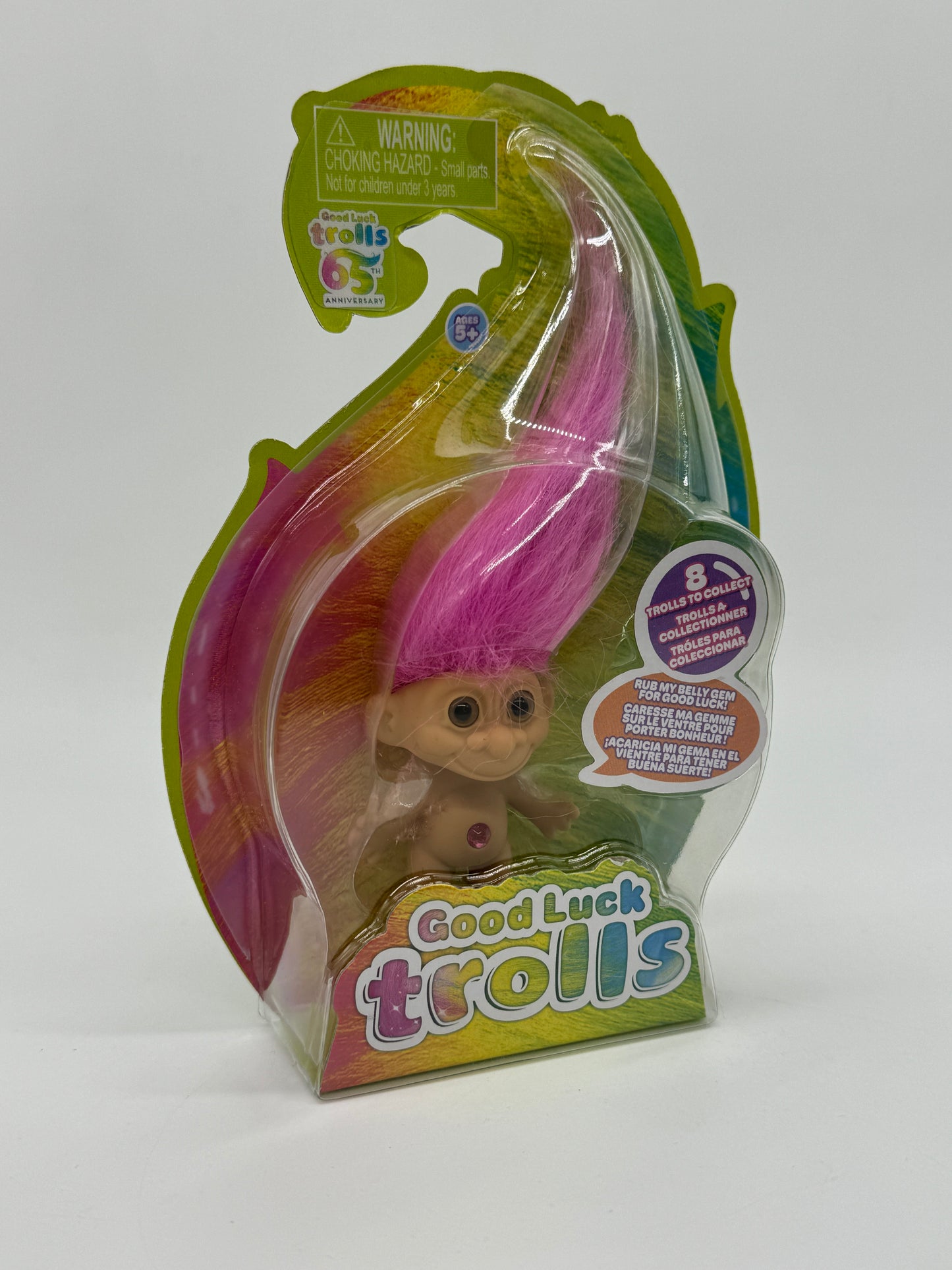 Zaubertrolle "65th Anniversary Retro Edition" Good Luck Trolls 80er Jahre Edition