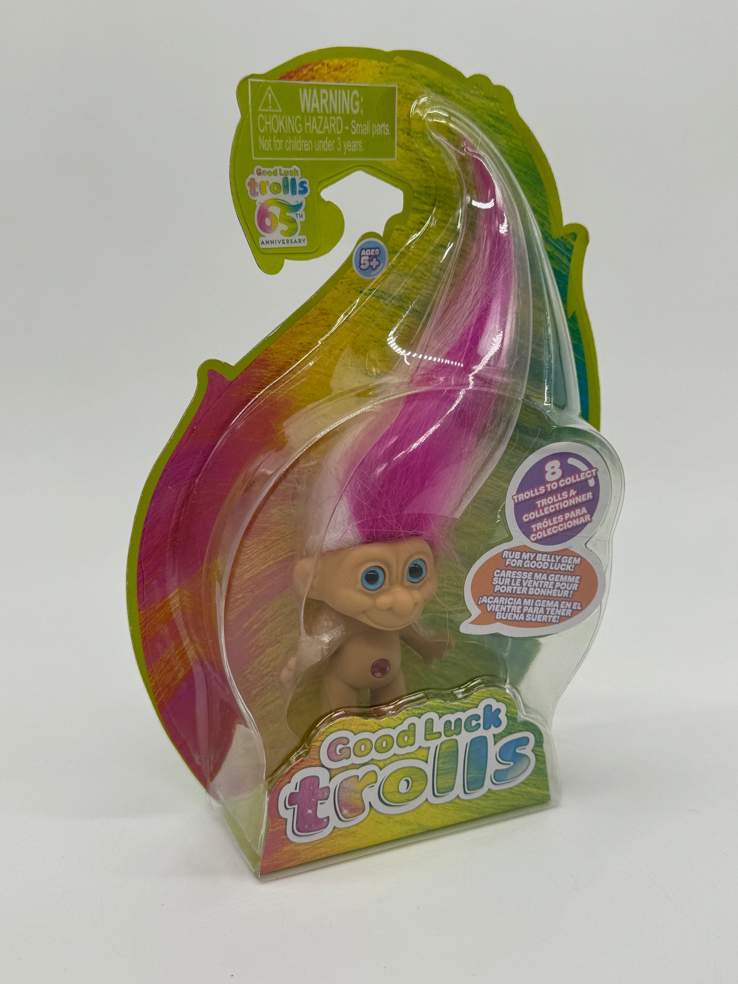 Zaubertrolle "65th Anniversary Retro Edition" Good Luck Trolls 80er Jahre Edition