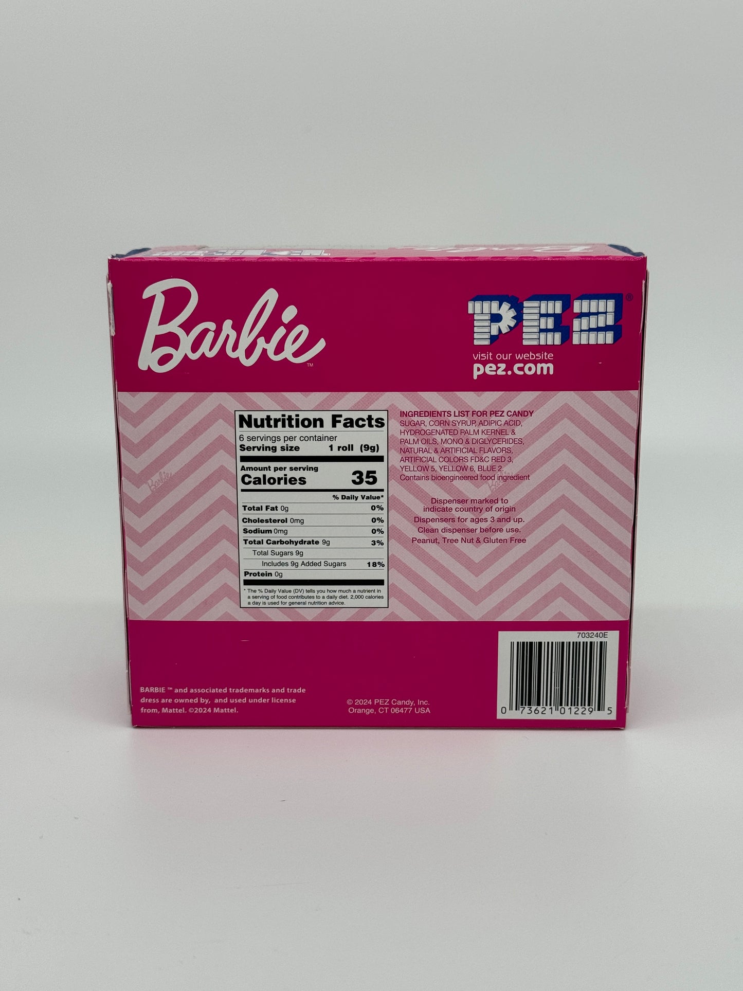 PEZ Barbie Twin Pack "Barbie blondes und schwarzes Haar" mit drei versch. Sorten