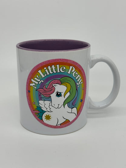 My Little Pony "Tasse / Becher / Mug" Mein kleines Pony Retro Glitzer Look (2024)