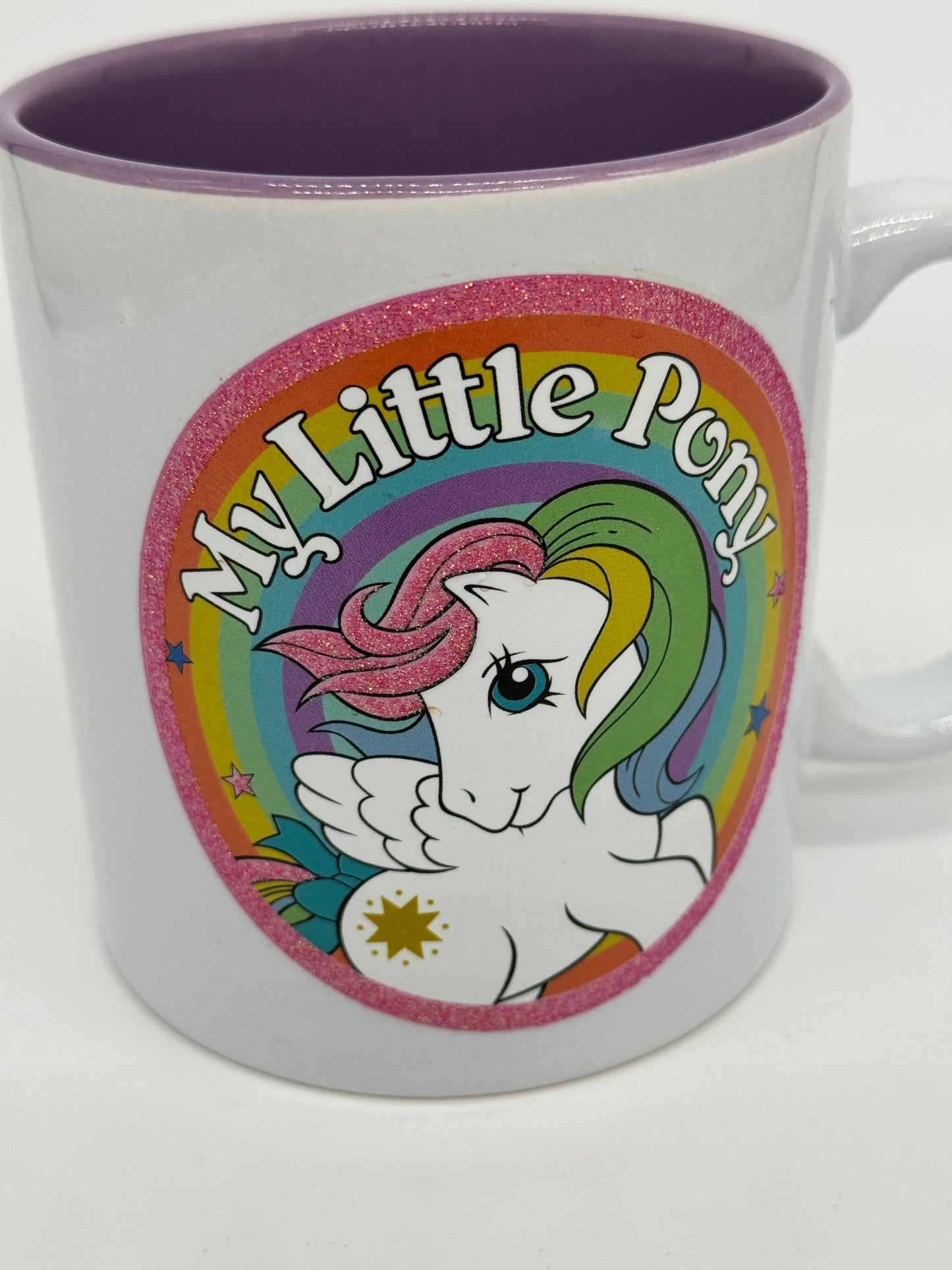 My Little Pony "Tasse / Becher / Mug" Mein kleines Pony Retro Glitzer Look (2024)