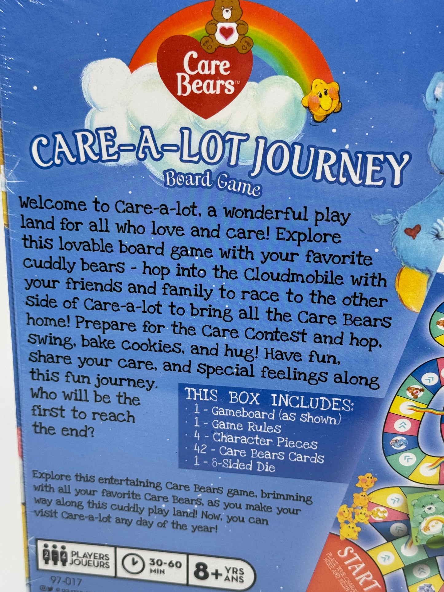 Care Bears Glücksbärchi "Care-a-lot Journey" Brettspiel / Boardgame US Import (2022)