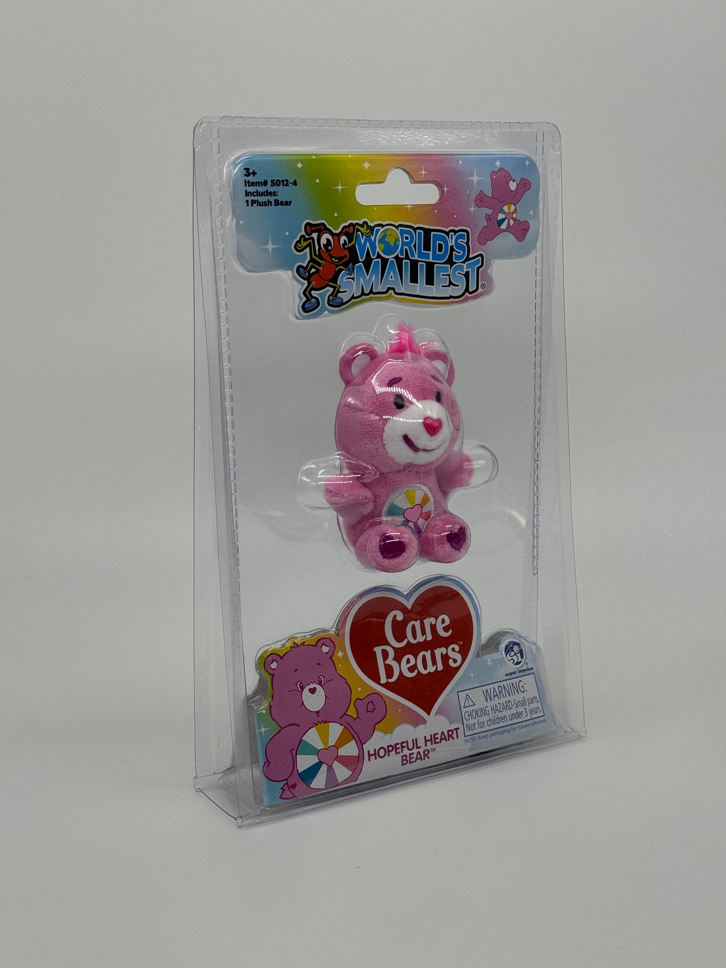 World's Smallest "Hopeful Heart Bear" Care Bears Glücksbärchi Bär Series 4 (2023)