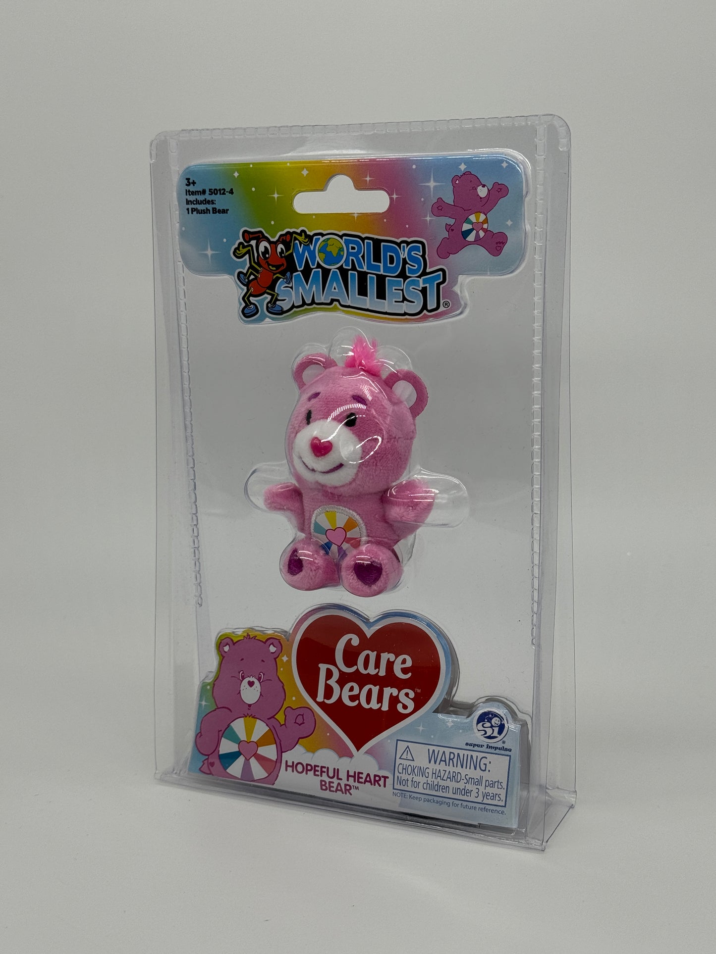 World's Smallest "Hopeful Heart Bear" Care Bears Glücksbärchi Bär Series 4 (2023)