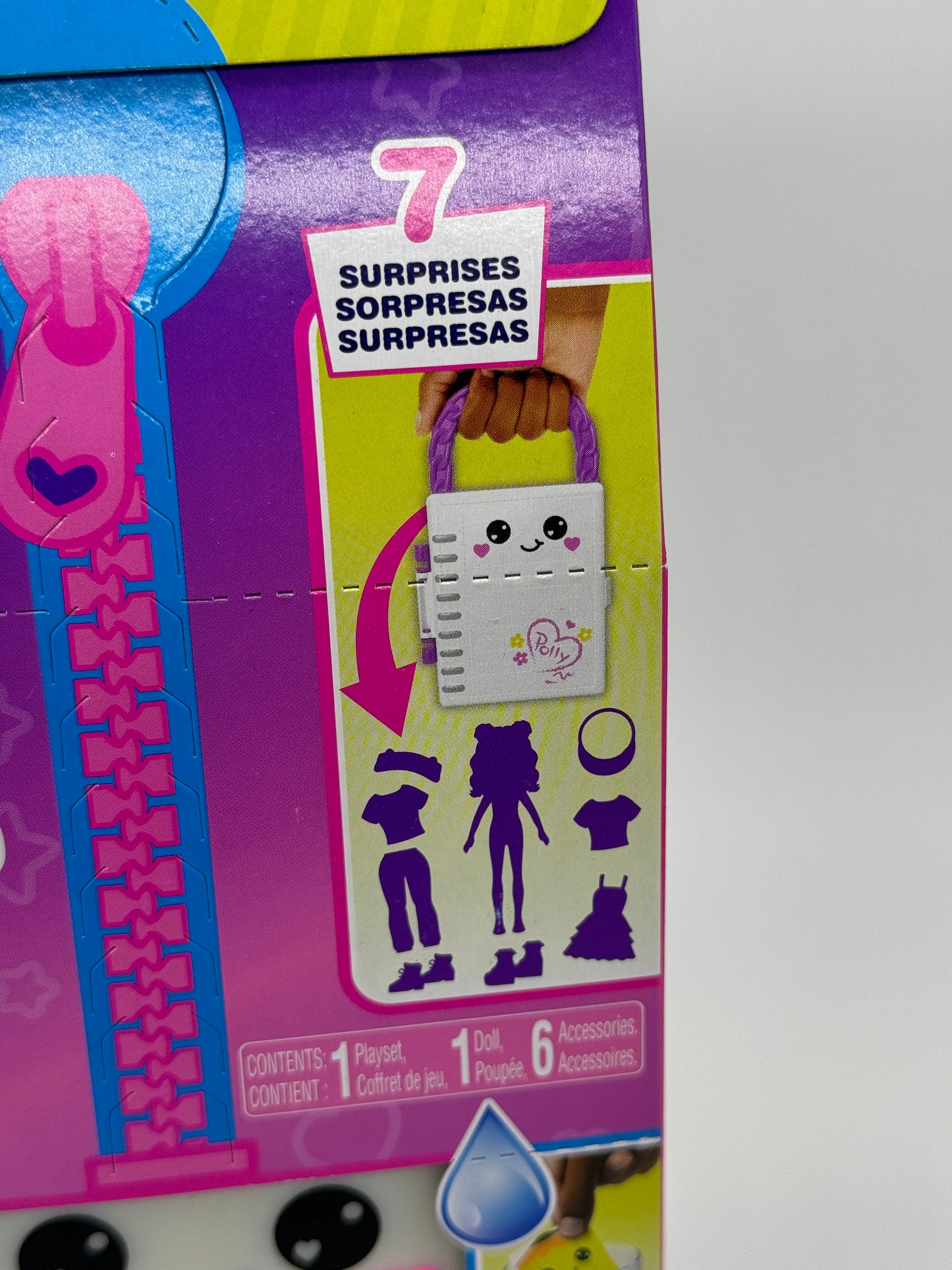 Polly Pocket "Lil' Styles Fashion Surprise Closet Reveal Cuties" weiße Schatulle (2023)