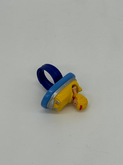 Polly Pocket "Ring Autoscooter" Vintage Figur Bluebird (1989)