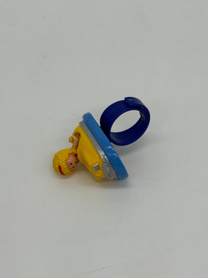 Polly Pocket "Ring Autoscooter" Vintage Figur Bluebird (1989)