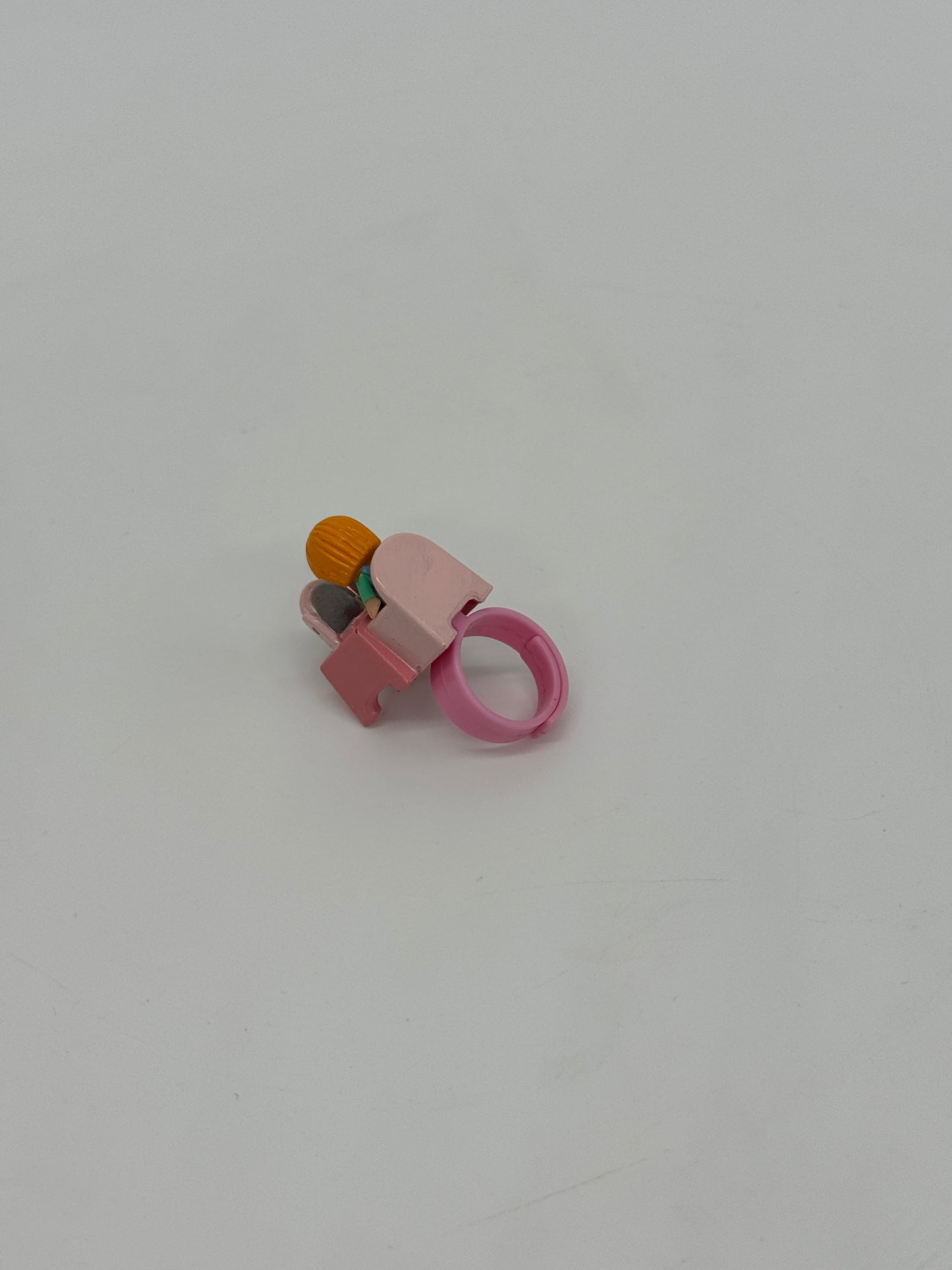 Polly Pocket "Ring Schminktisch" Vintage Figur Bluebird (1989)