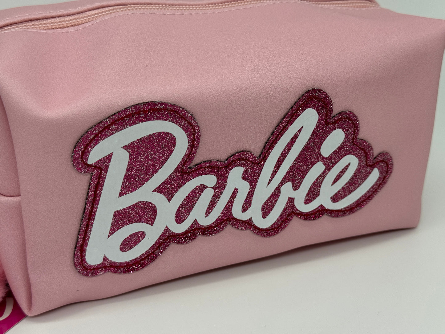 Original Barbie "Kosmetiktasche Beutel" mit Barbie Glitzer-Logo