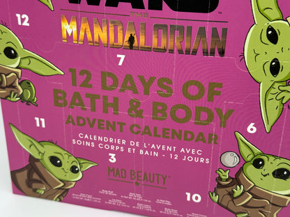 Star Wars: The Mandalorian "Adventskalender" Bath & Body 12 Tage Kalender