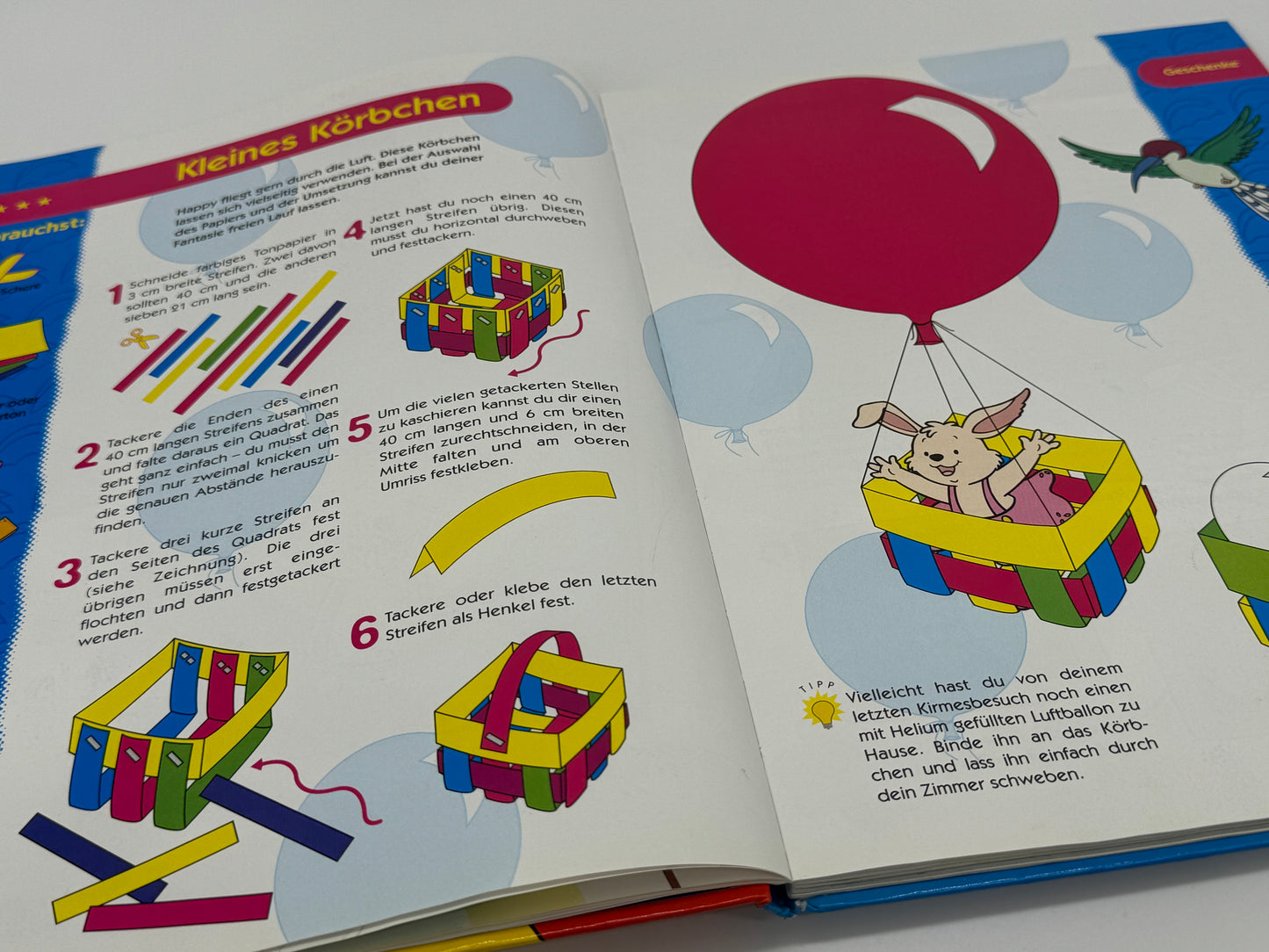 Tabaluga "Bastelbuch" Tolle Ideen für Kinderfeste, Spiele und Geschenke (1998)