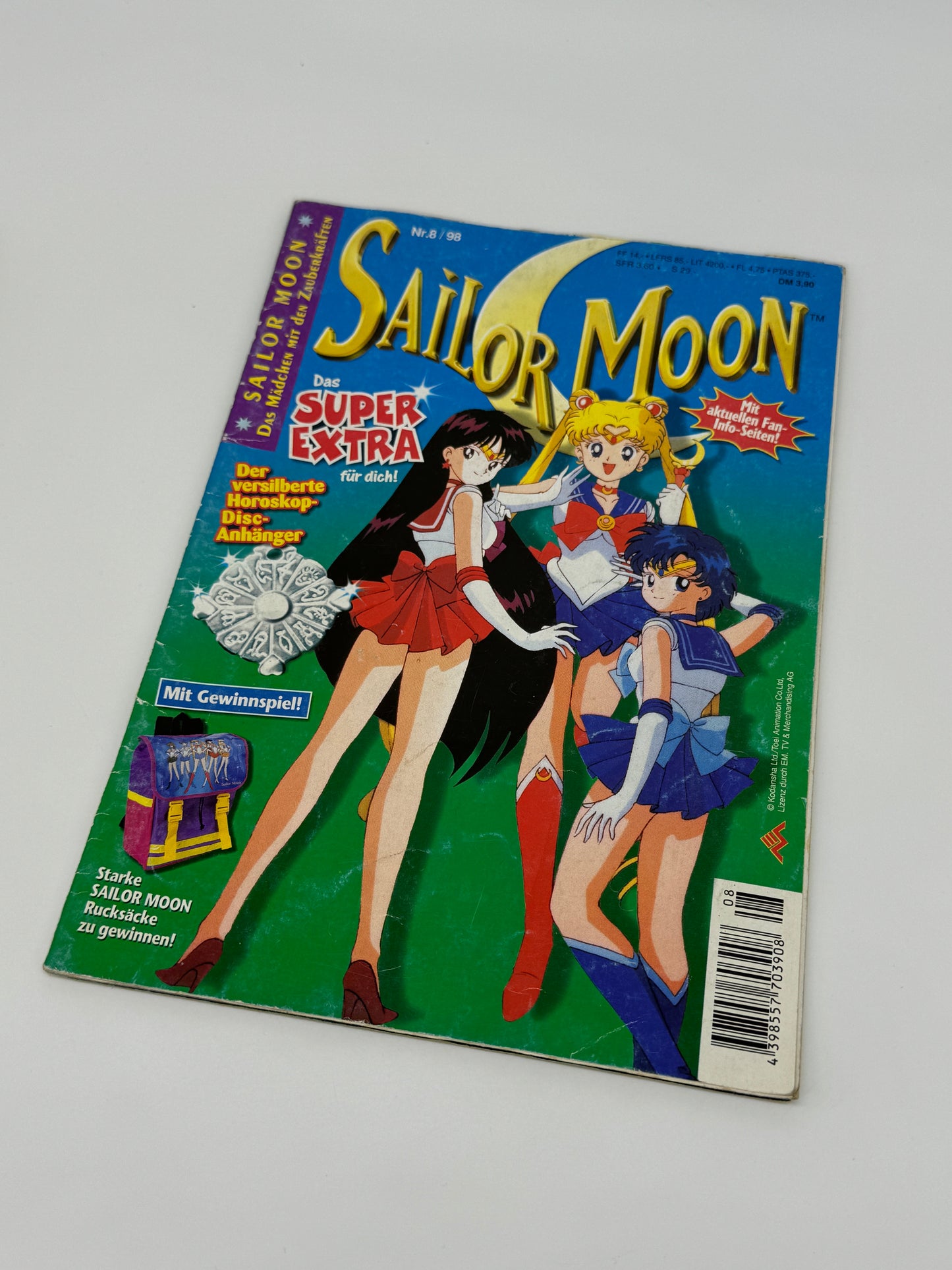 Sailor Moon Comic "Jahrgang 1998 Einzelhefte" Vintage Egmont Ehapa Verlag