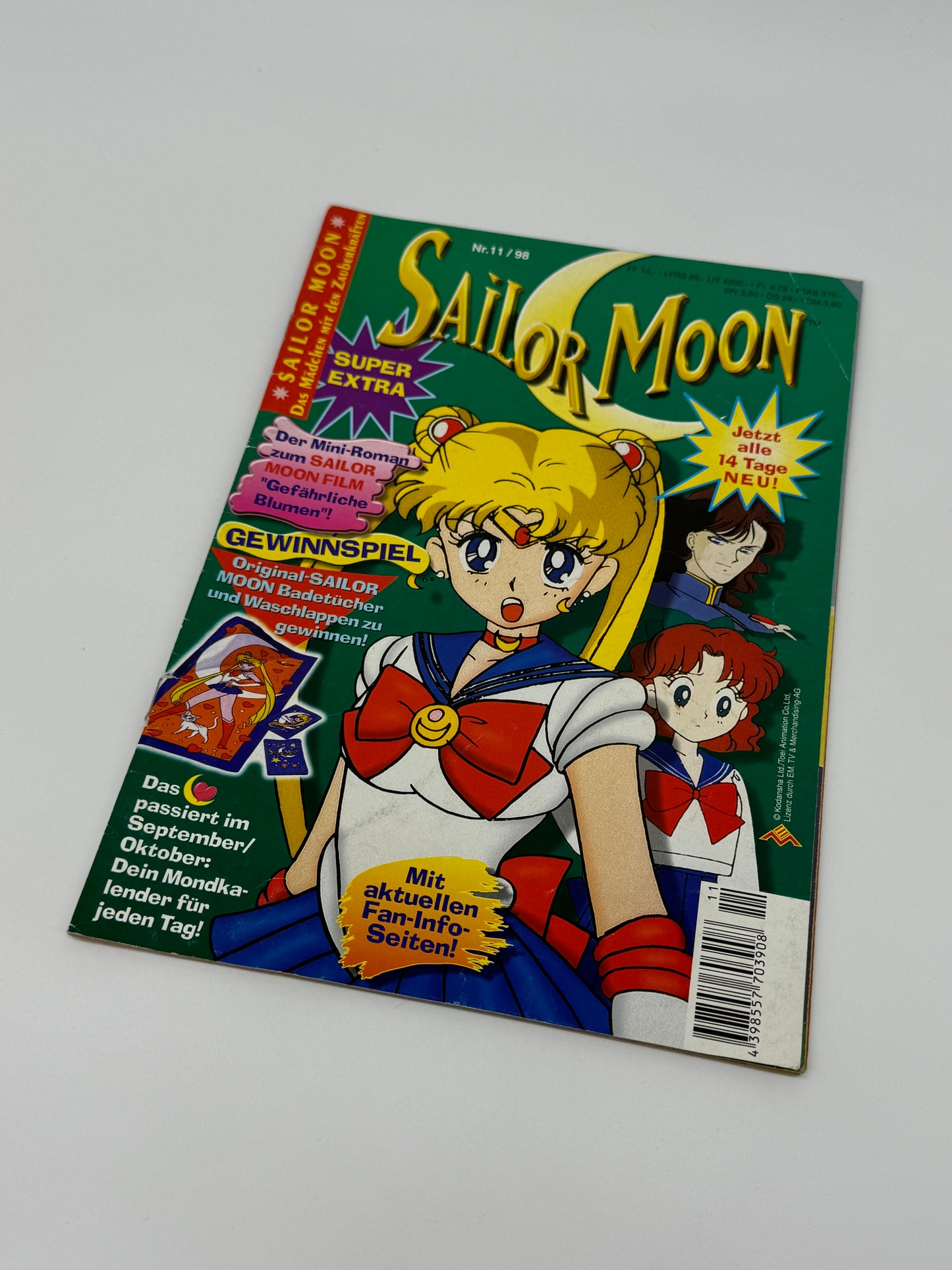 Sailor Moon Comic "Jahrgang 1998 Einzelhefte" Vintage Egmont Ehapa Verlag