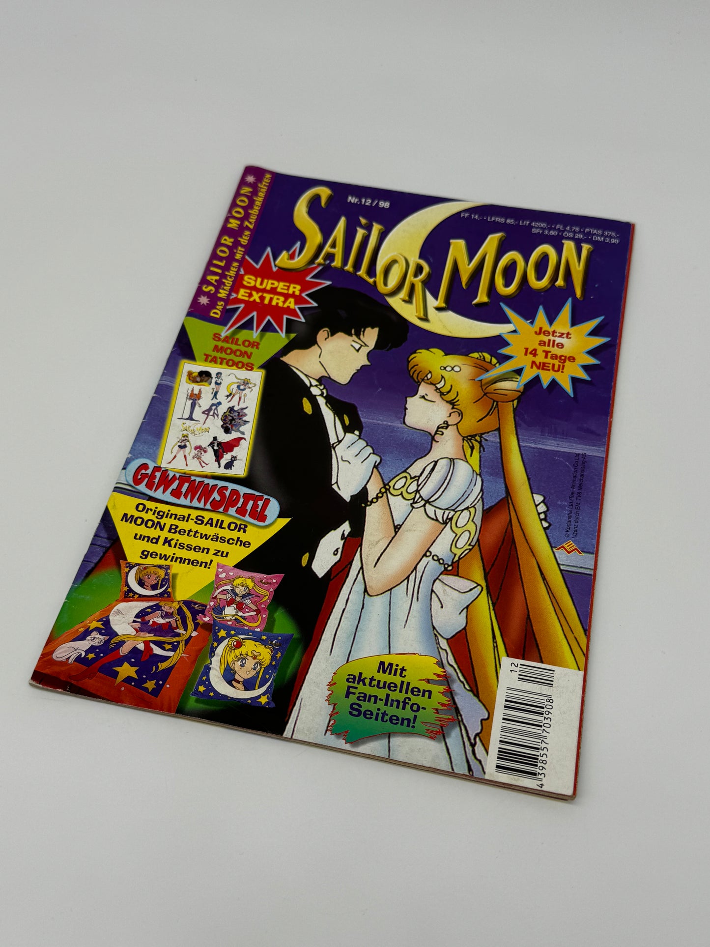 Sailor Moon Comic "Jahrgang 1998 Einzelhefte" Vintage Egmont Ehapa Verlag