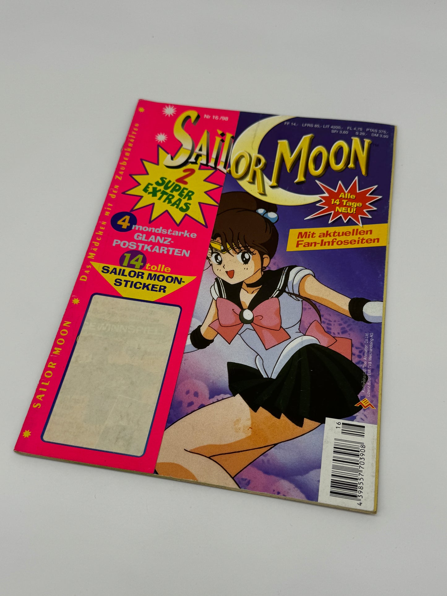 Sailor Moon Comic "Jahrgang 1998 Einzelhefte" Vintage Egmont Ehapa Verlag