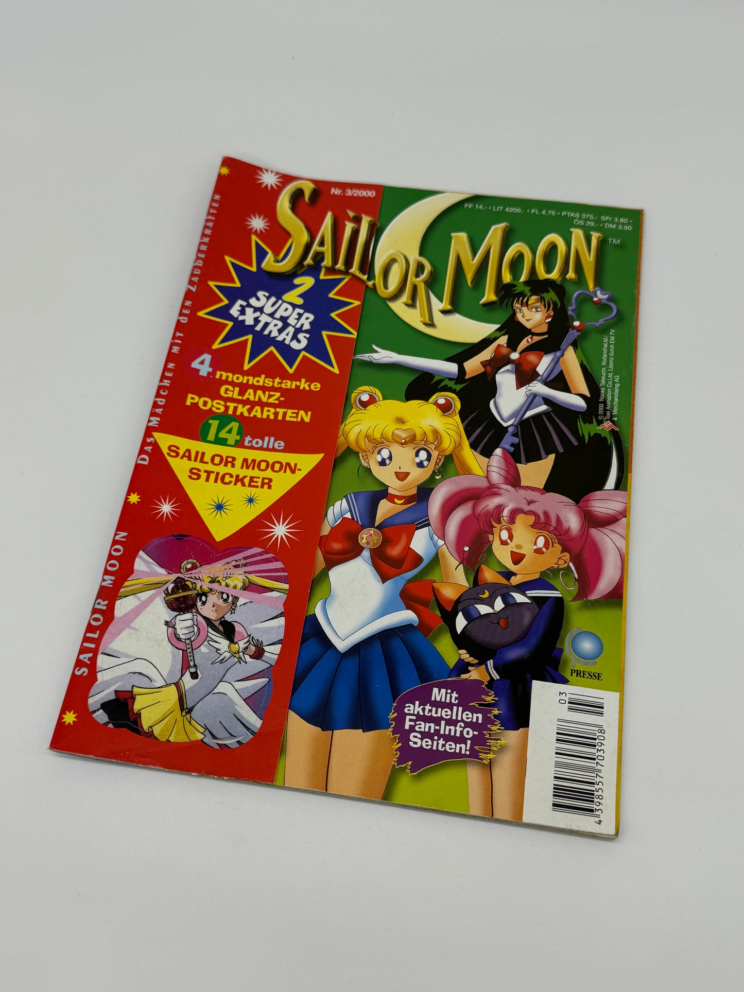 Sailor Moon Comic "Jahrgang 2000 Einzelhefte" Vintage Egmont Ehapa Verlag