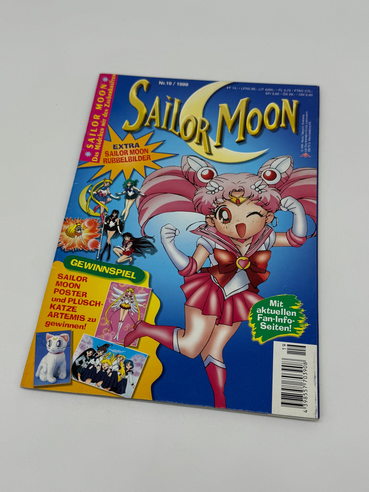 Sailor Moon Comic "Jahrgang 1999 Einzelhefte" Vintage Egmont Ehapa Verlag