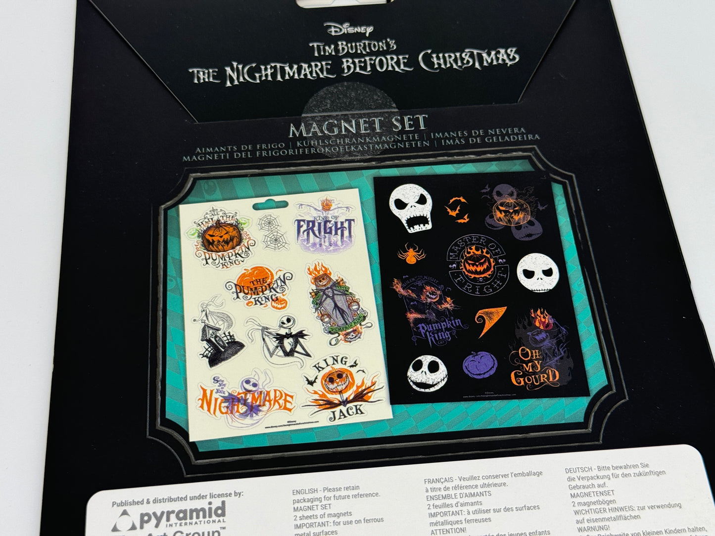 Nightmare Before Christmas "Magnete Set / Kühlschrankmagnete" Disney (20 Stück)