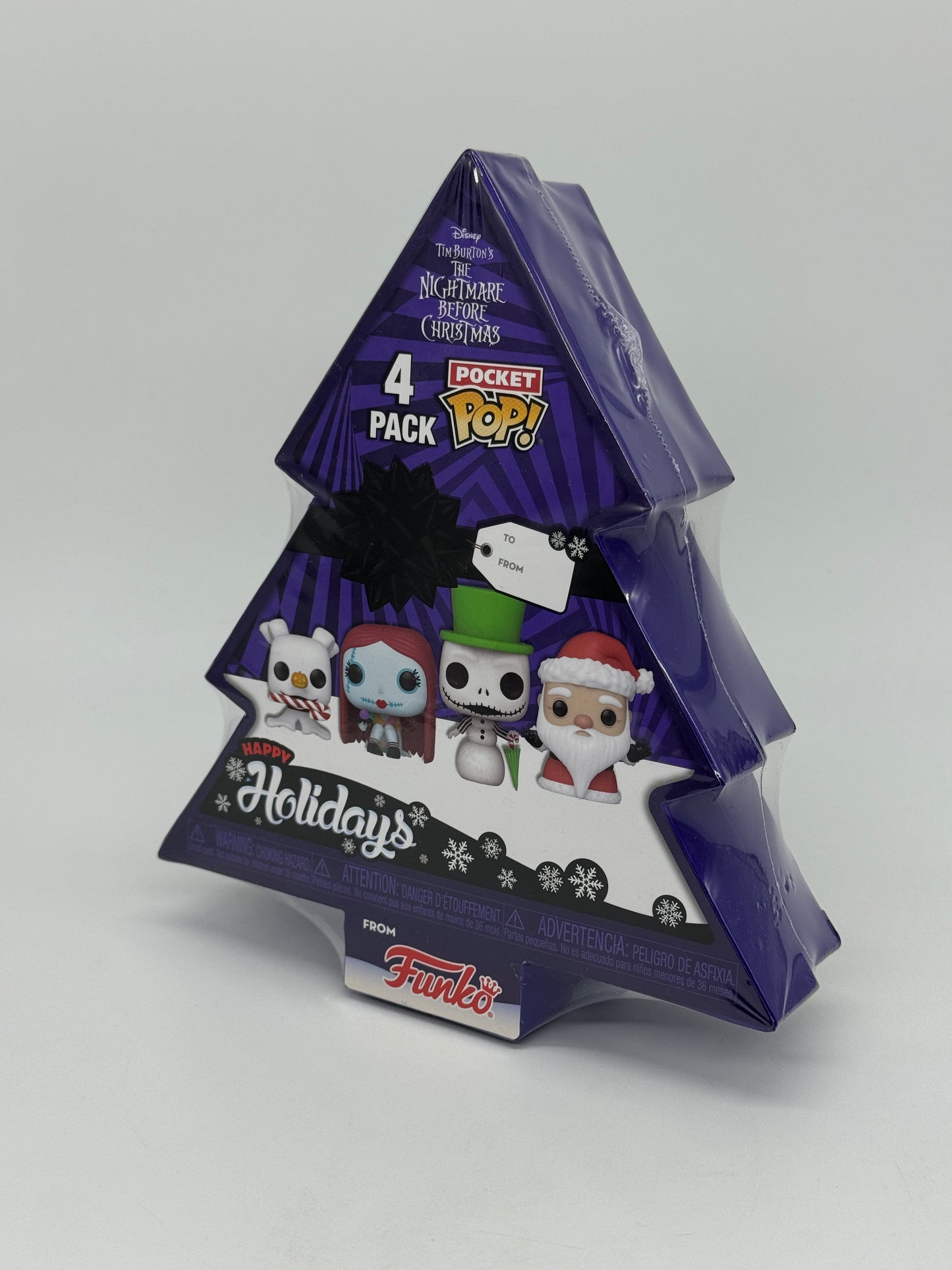 Funko Pocket POP! "Happy Holiday Tree" Nightmare before Christmas 4-Pack (2023)