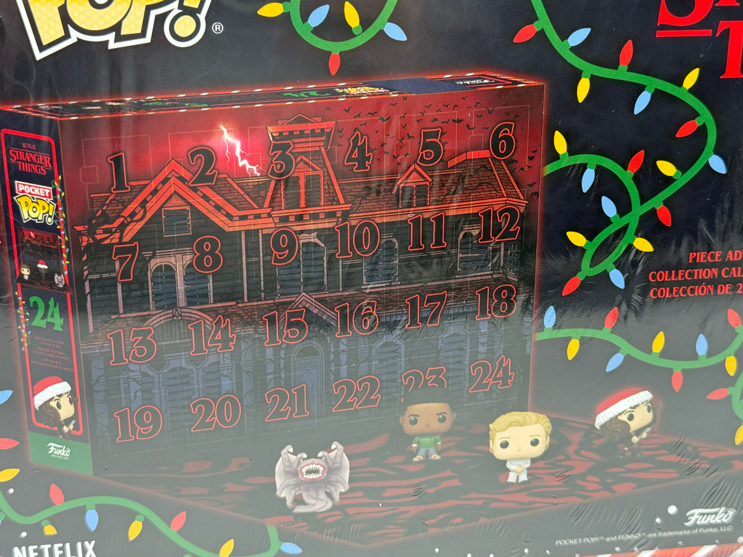 Funko Pocket Pop! Adventskalender "Stranger Things" mit 24 Vinyl Figuren (2024)