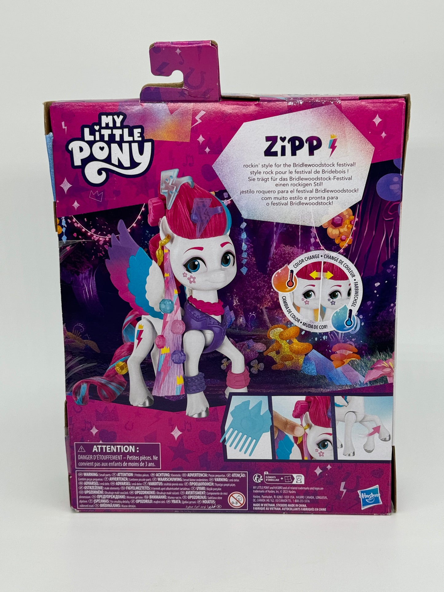 My Little Pony "Zipp Storm" Style of the Day Festival Styling 16 Teile für Styling (Hasbro)