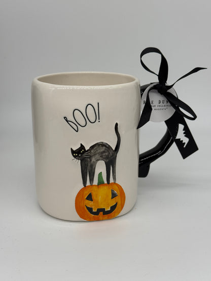 Rae Dunn Tasse "Boo!" Halloween Kaffeebecher Artisan Collection by Magenta (2024)