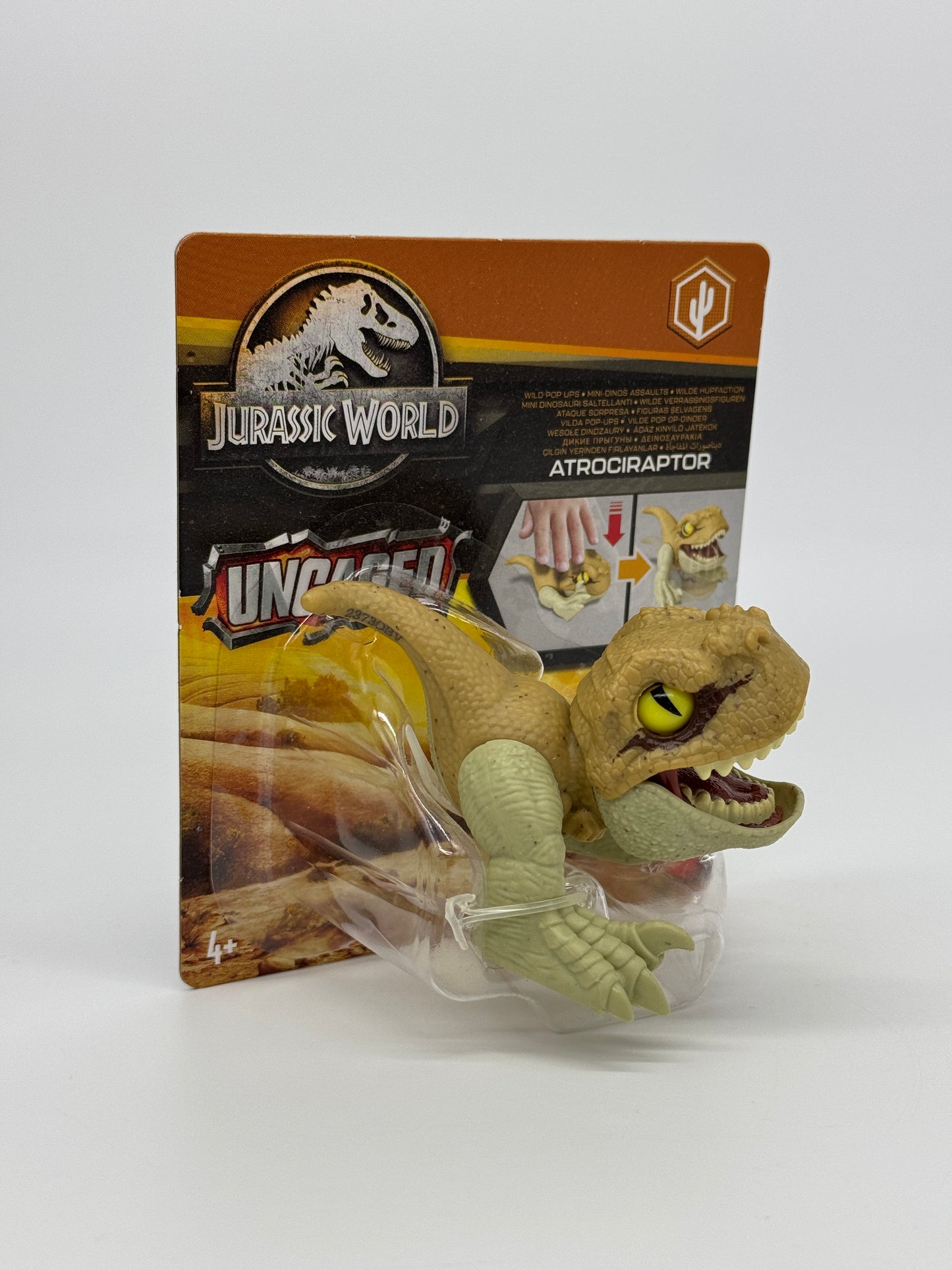 Jurassic World Dominion "Uncaged" Wild Popups Hüpfaction Mini Dinos (Mattel)