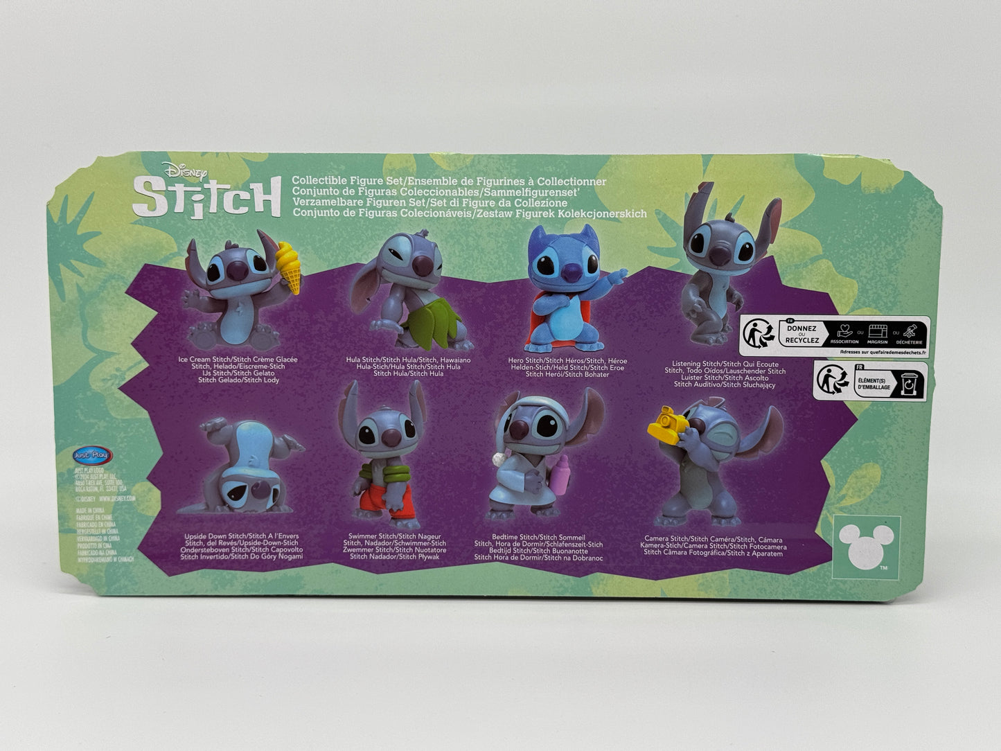 Disney Lilo & Stitch "Minifiguren" 8er-Pack Stitch Collectible Figure Set 7 cm (2024)