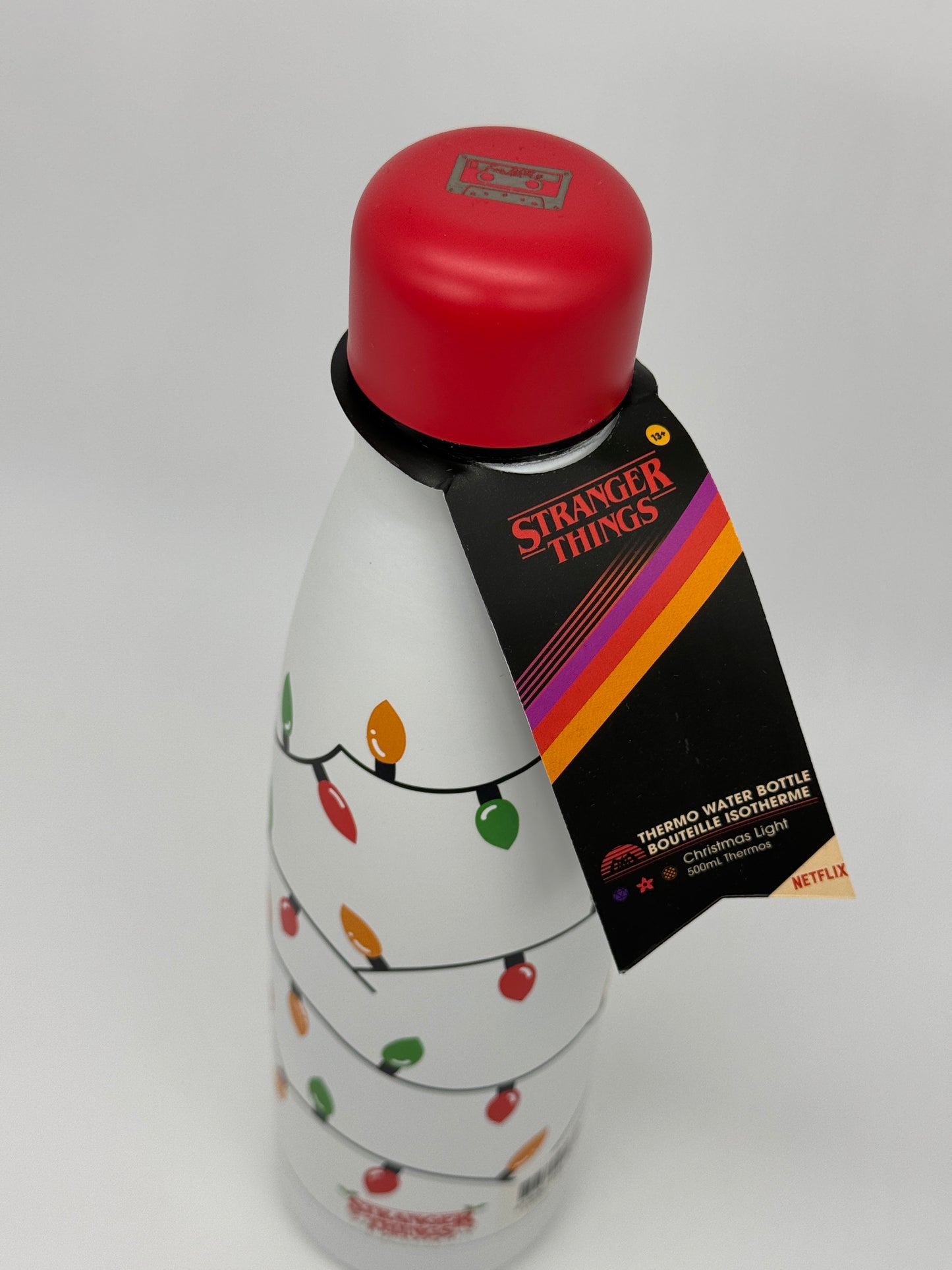 Stranger Things "Trinkflasche - Isolierflasche" Christmas Lichterkette Joyce Byers 500ml