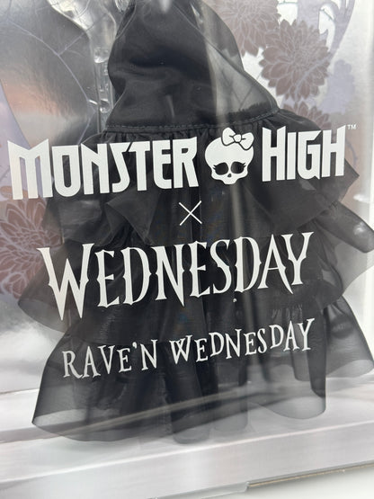 Monster High "Rave'n Wednesday Addams" Raven Monster High x Wednesday (2024)