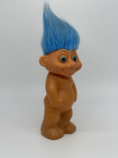 Die Trolls "Badezusatz" Vintage Zaubertroll blau Glückstroll 90er Jahre (volle Flasche)