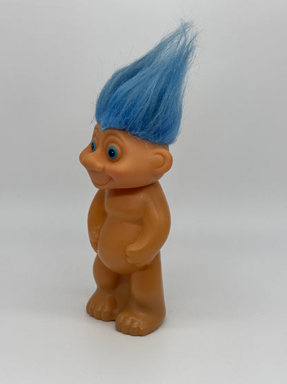 Die Trolls "Badezusatz" Vintage Zaubertroll blau Glückstroll 90er Jahre (volle Flasche)