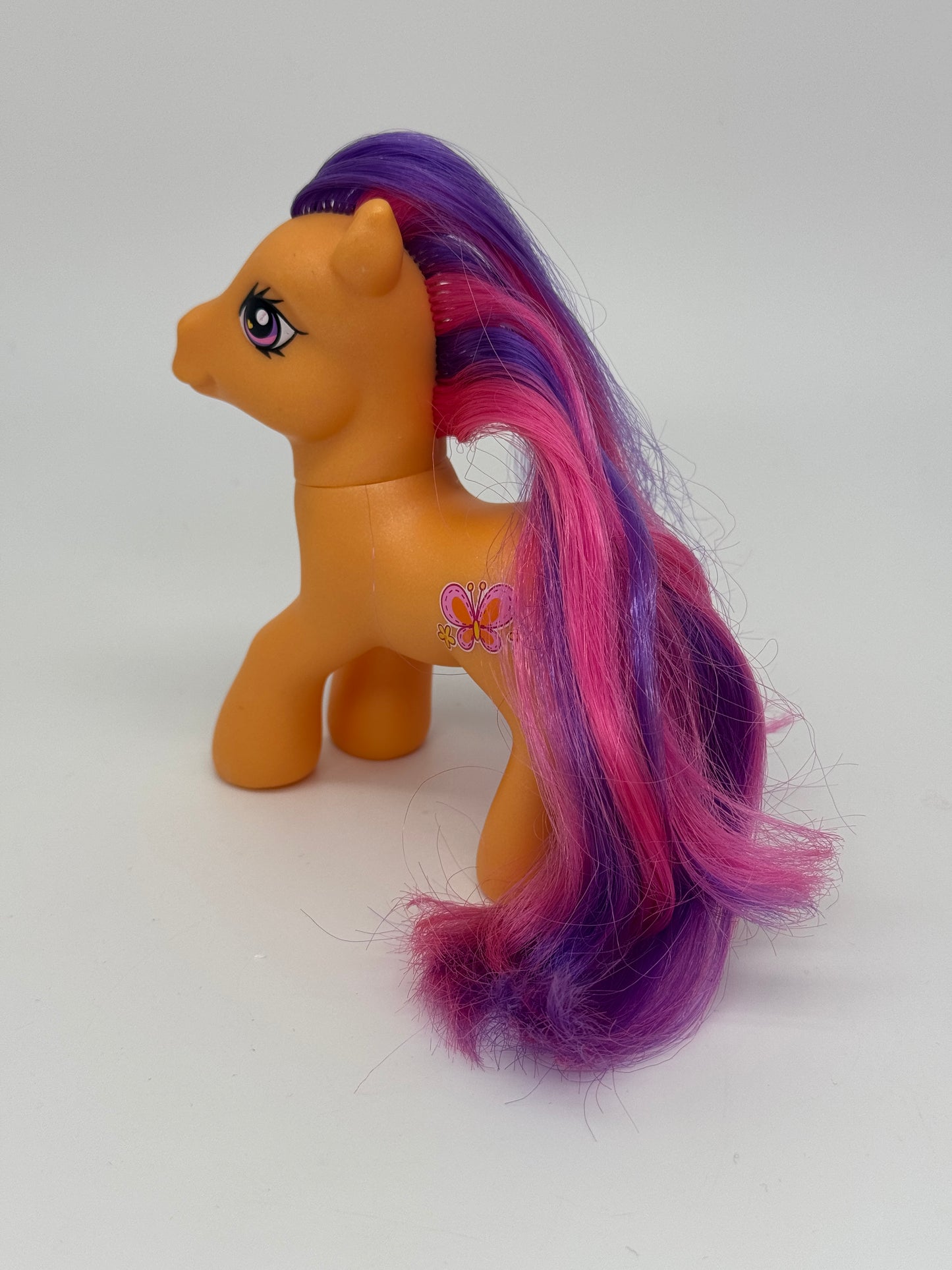 My Little Pony "Scootaloo Butterfly" Cutie Mark Orange (2007)