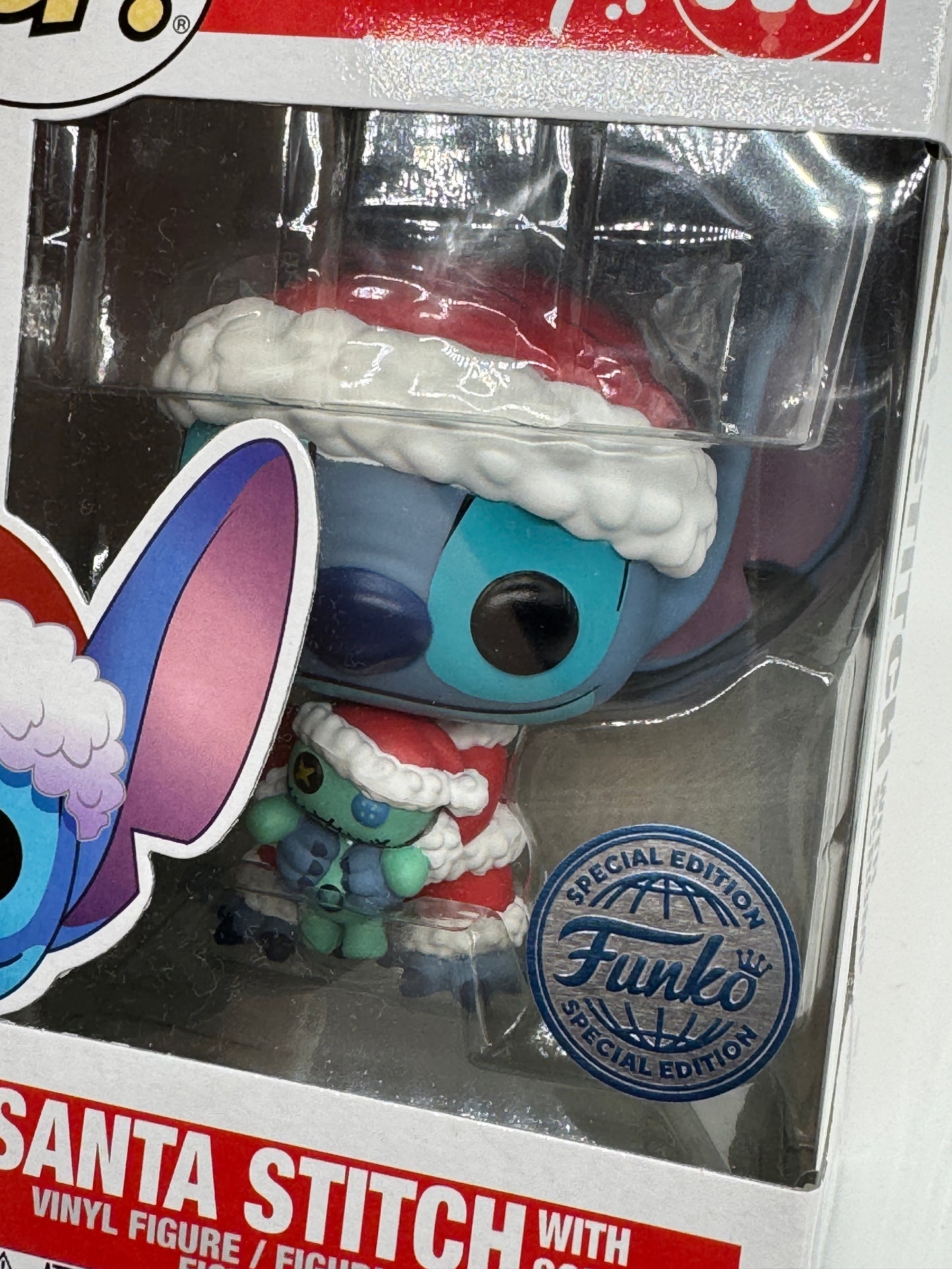 Funko Pop! "Santa Stitch with Scrump" #983 Lilo & Stitch Funko Special Edition (2024)