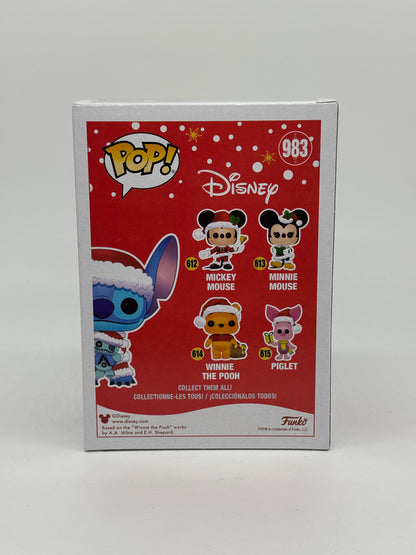 Funko Pop! "Santa Stitch with Scrump" #983 Lilo & Stitch Funko Special Edition (2024)