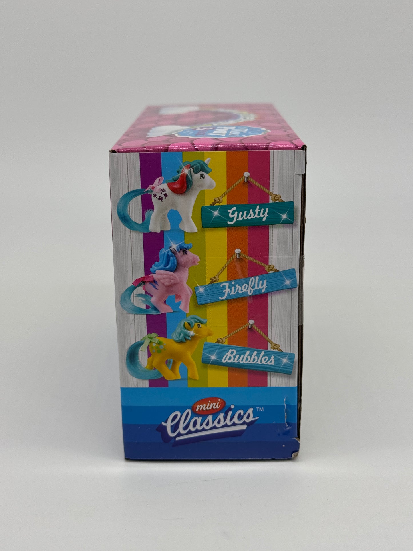 My little Pony Mini Classics "Gusty, Firefly, Bubbles" Mini Pony 3 Pack Vintage Look (2024)