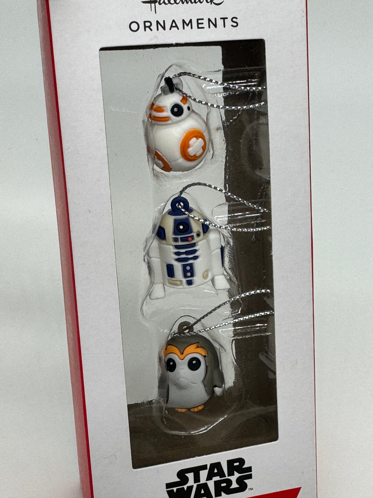 Hallmark Ornaments "BB-8 / R2-D2 / Porg" Star Wars Weihnachtsbaum Ornament (2024)