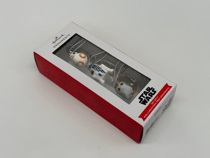 Hallmark Ornaments "BB-8 / R2-D2 / Porg" Star Wars Weihnachtsbaum Ornament (2024)