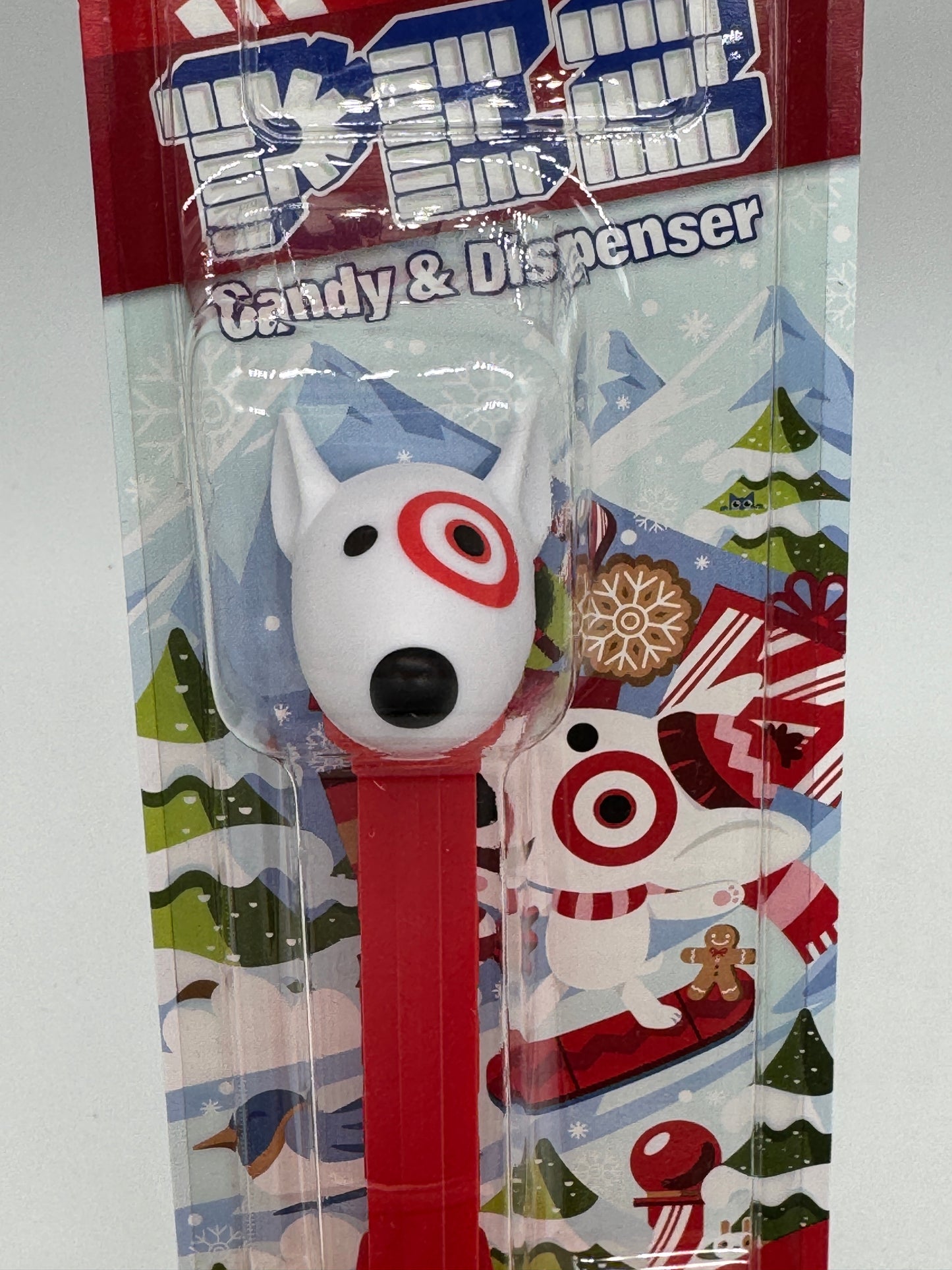 PEZ "Bullseye Hund" Target Supermarkt USA Import 3 Geschmacksrichtungen (2024)