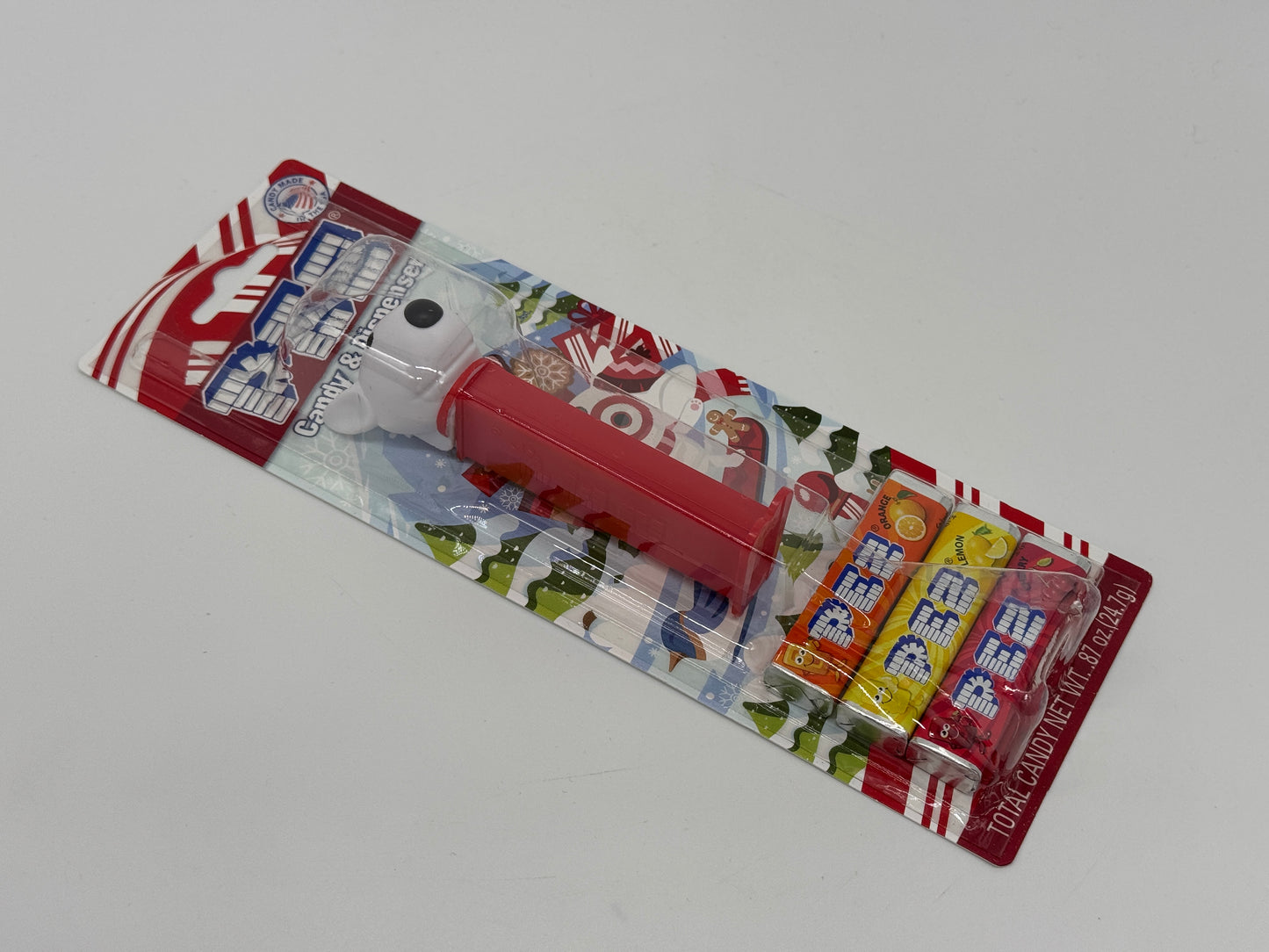 PEZ "Bullseye Hund" Target Supermarkt USA Import 3 Geschmacksrichtungen (2024)