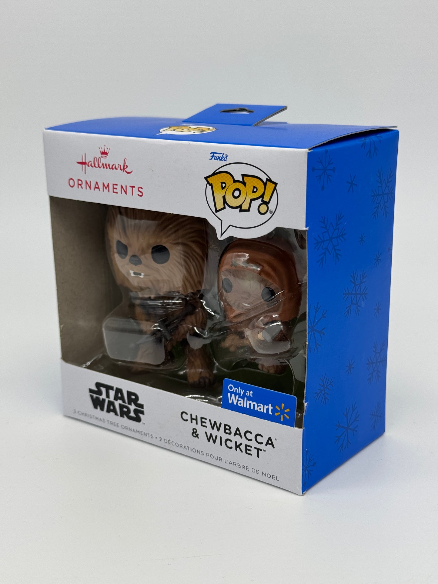 Hallmark Ornaments "Chewbacca & Wicket" Funko Pop! Walmart Exclusive Star Wars (2024)