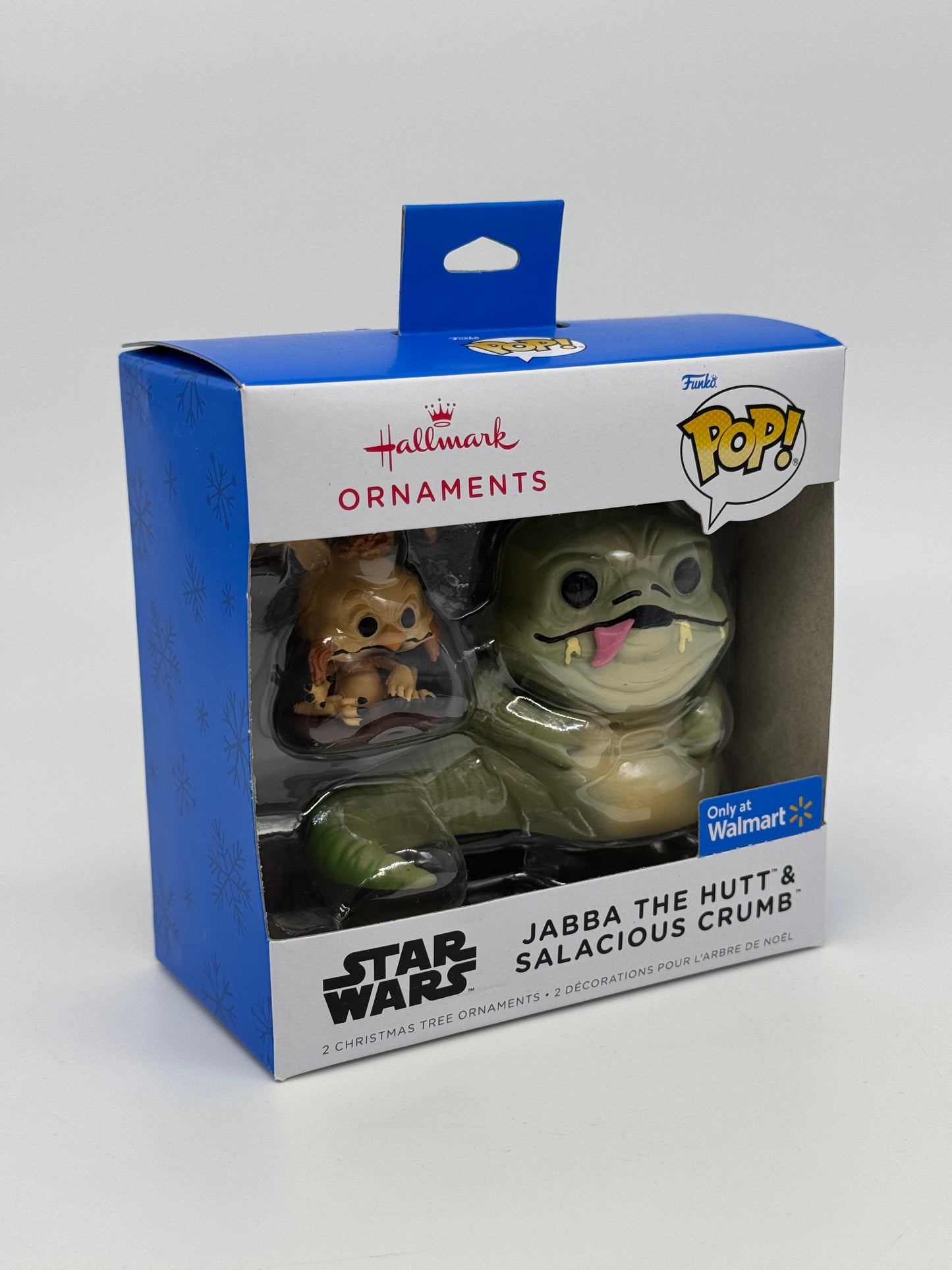 Hallmark Ornaments "Jabba the Hut & Salacious Crumb" Funko Pop! Walmart Exclusive Star Wars (2024)