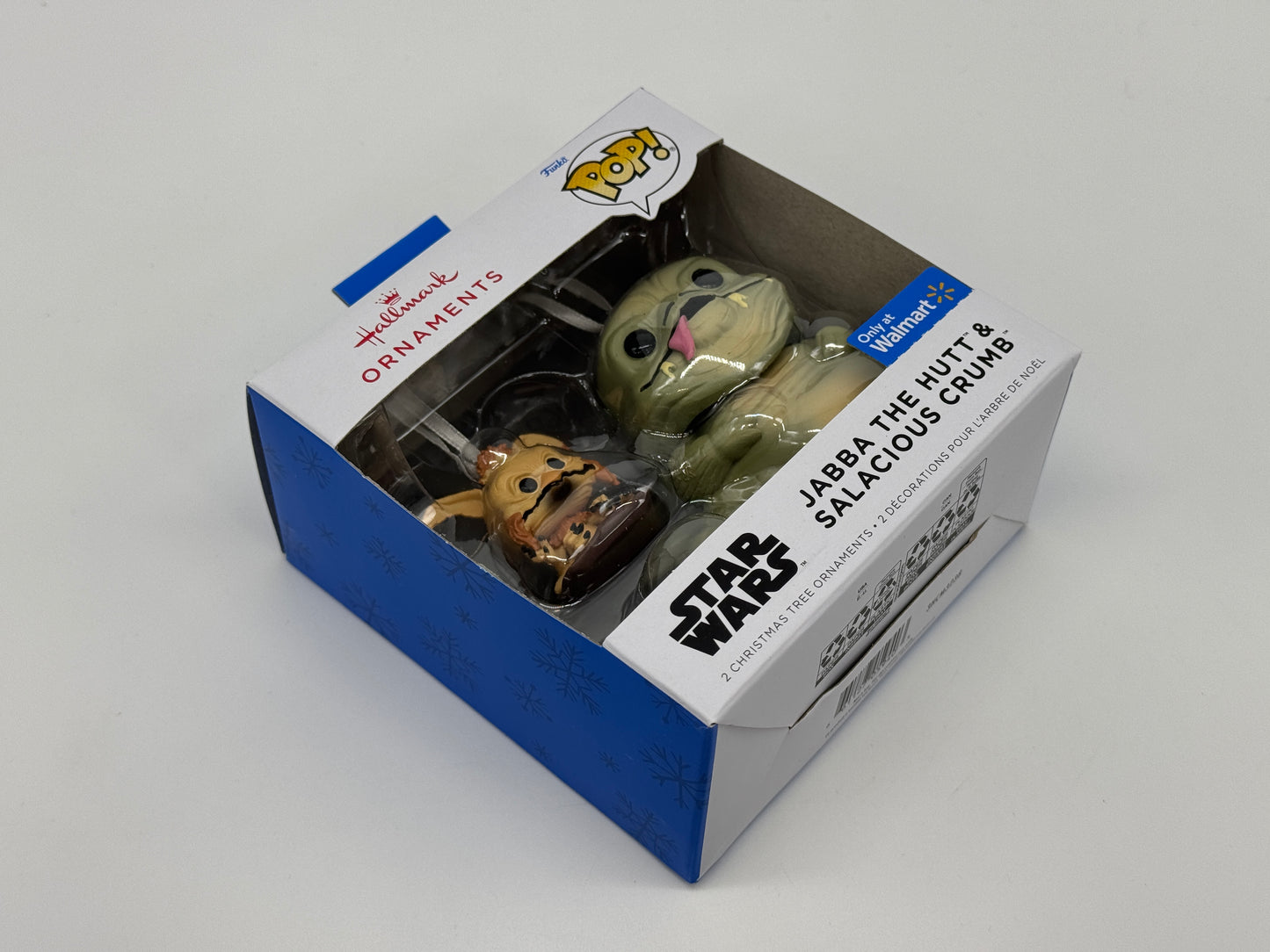 Hallmark Ornaments "Jabba the Hut & Salacious Crumb" Funko Pop! Walmart Exclusive Star Wars (2024)