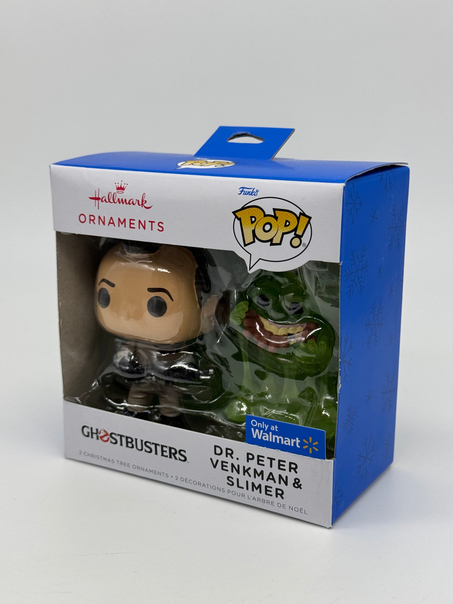 Hallmark Ornaments "Peter Venkman & Slimer" Funko Pop! Walmart Exclusive Ghostbusters (2024)